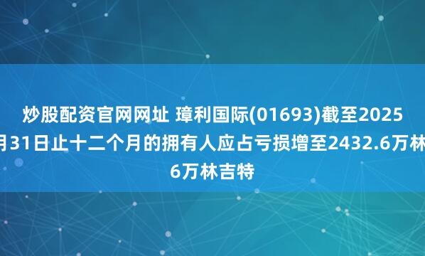 炒股配资官网网址 璋利国际(01693)截至2025年3月31日止十二个月的拥有人应占亏损增至2432.6万林吉特
